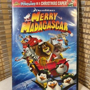 DVD Merry Madagascar Christmas Movie